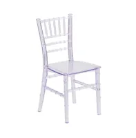 Emma+Oliver Child s All Occasion Resin Chiavari Chair For Home Or Based Rental Business