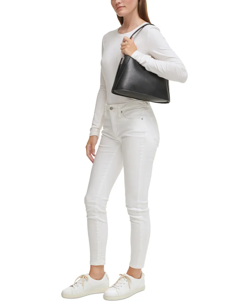 Calvin Klein Wren Shoulder Bag with Magnetic Snap