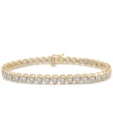 Diamond Link Tennis Bracelet (3 ct. t.w.) in 10k Gold, Created for Macy's