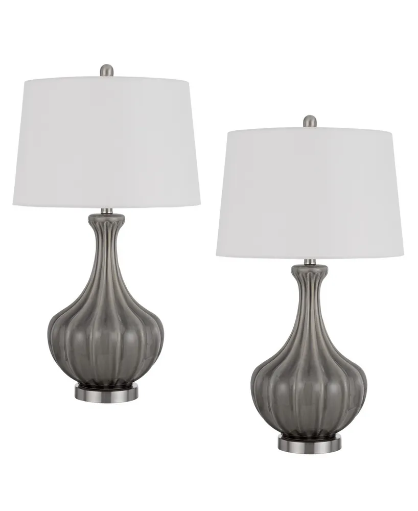 28.5" Height Ceramic Table Lamp Set