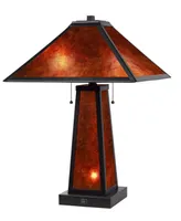 23.5" Height Amber Table Lamp