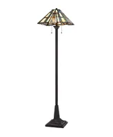 62" Height Metal and Resin Floor Lamp