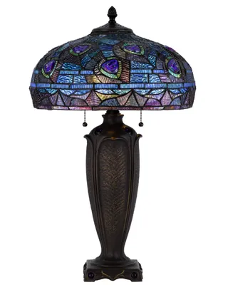 26" Height Metal and Resin Table Lamp