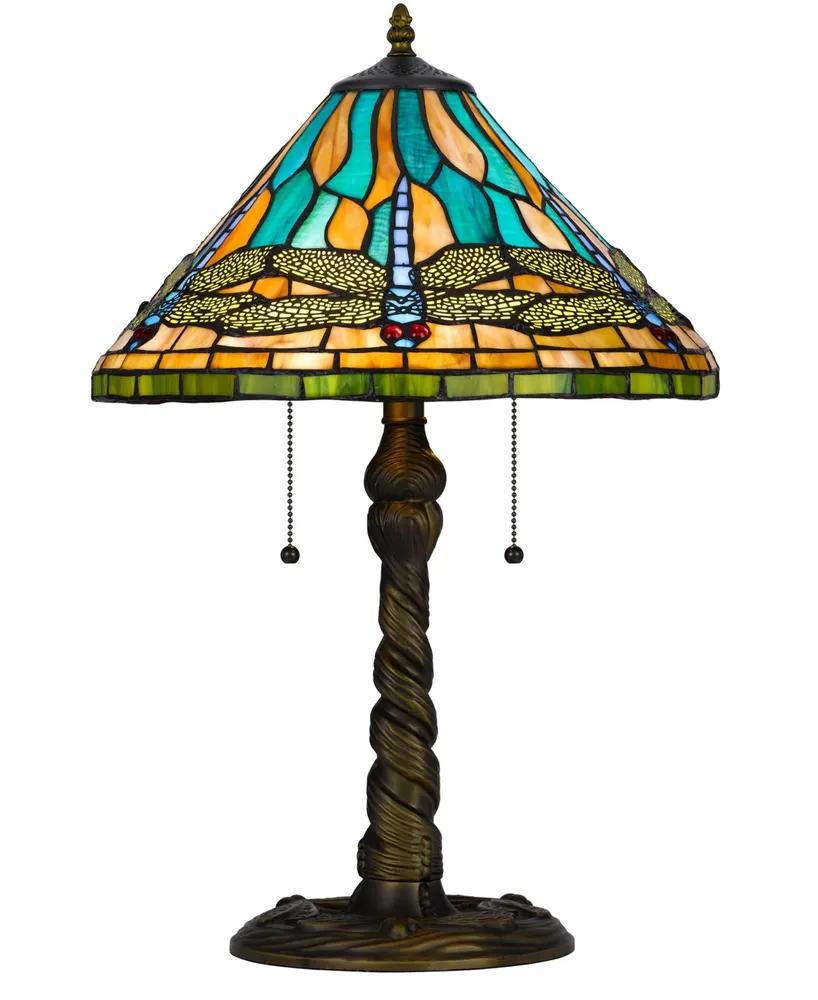 23.5" Height Metal and Resin Table Lamp