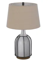 Morgan 28" Height Table Lamp with Mesh Grill