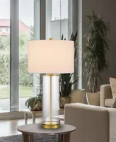 Hookerton 29" Height Glass Table Lamp Set