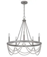 Anniston 29" Height Metal Chandelier