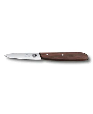 Victorinox Stainless Steel 3.2" Pairing Knife with Wood Handle