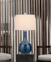 Kemi 29" Height Glass Table Lamp Set