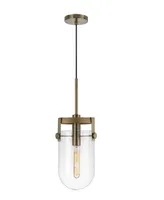 Stovall 1 Light 21" Height Metal Pendant