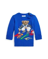 Polo Ralph Lauren Baby Boys Polo Bear Cotton Sweater