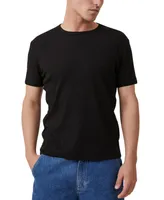 Cotton On Men's Crewneck Ribbed T-shirt