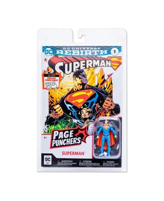 Dc Direct Superman with Comic Dc Page Punchers 3" Figure