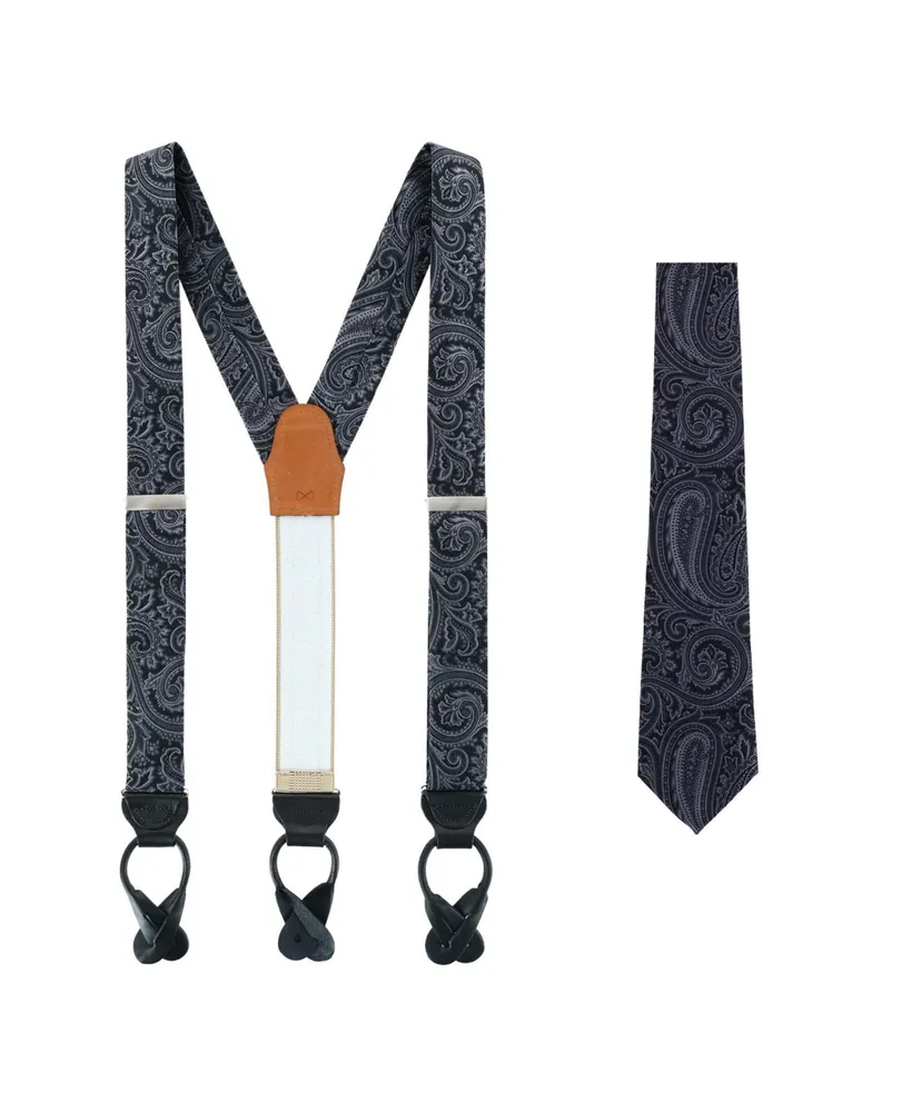 Bandana Paisley Suspenders