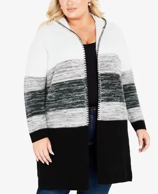 Avenue Plus Size Camryn Cardigan Sweater