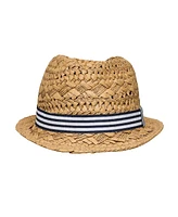 Toddler, Child Boys Beach Stripe Fedora Hat