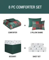 Mytex Holiday Patchwork 8-Pc. Comforter Set, Created for Macy's