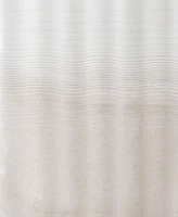 Dainty Home Linea Ombre Striped Shower Curtain, 72" x 70"