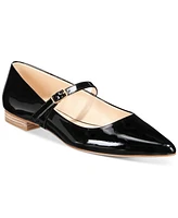 Things Ii Come Women's Kyra Luxurious Slip-on Mary Jane Pointed Toe Flats