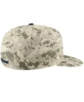 Men's Nike Camo Syracuse Orange Aero True Baseball Performance Fitted Hat