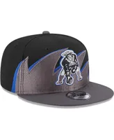 Men's New Era Black New England Patriots Tidal Wave 9FIFTY Snapback Hat