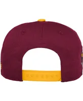 Youth Boys and Girls Burgundy Washington Commanders Legacy Dead stock Snapback Hat