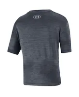 Big Boys Under Armour Heather Black Maryland Terrapins Vent Tech Mesh Performance T-shirt