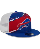 Men's New Era Royal Buffalo Bills Tear Trucker 9FIFTY Snapback Hat