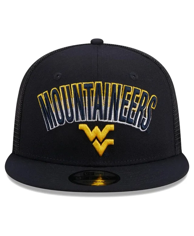 New Era Men's New Era Navy West Virginia Mountaineers Grade Trucker 9FIFTY  Snapback Hat