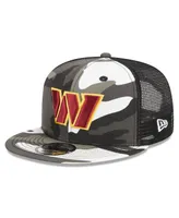 Men's New Era Urban Camo Washington Commanders 9FIFTY Trucker Snapback Hat