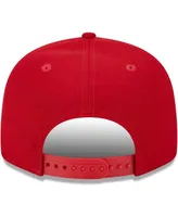 Men's New Era Red Tampa Bay Buccaneers Main Script 9FIFTY Snapback Hat