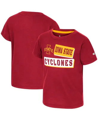 Toddler Boys and Girls Colosseum Cardinal Iowa State Cyclones No Vacancy T-shirt