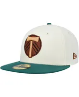 Men's New Era Cream Portland Timbers Wood grain 59FIFTY Fitted Hat