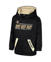 Toddler Boys and Girls Colosseum Black Army Black Knights Live Hardcore Pullover Hoodie