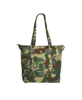 Women's Michigan State Spartans Everyday Camo Tote Bag