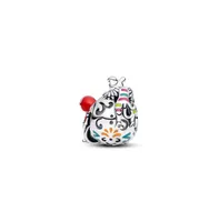 Pandora Disney Sterling Silver Pixar Coco Miguel Dante Skull Glow-in-The-Dark Charm