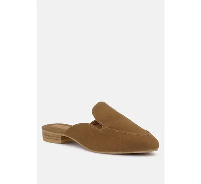 Calico Womens Organic Canvas Mules