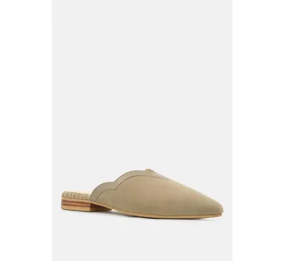 Orla Womens Classic Suede Walking Mules