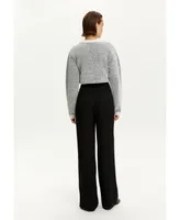 Nocturne Women's Multi-Button Long Pants