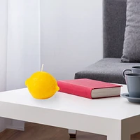 Ventray Lemon Shaped 3" Scented Candle - Yellow