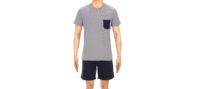 Men's Zen Short Sleeve Short Pajamas Set