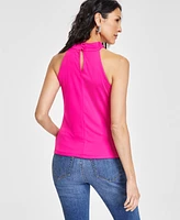 I.n.c. International Concepts Women's Cross-Strap-Neck Top, Created for Macy's