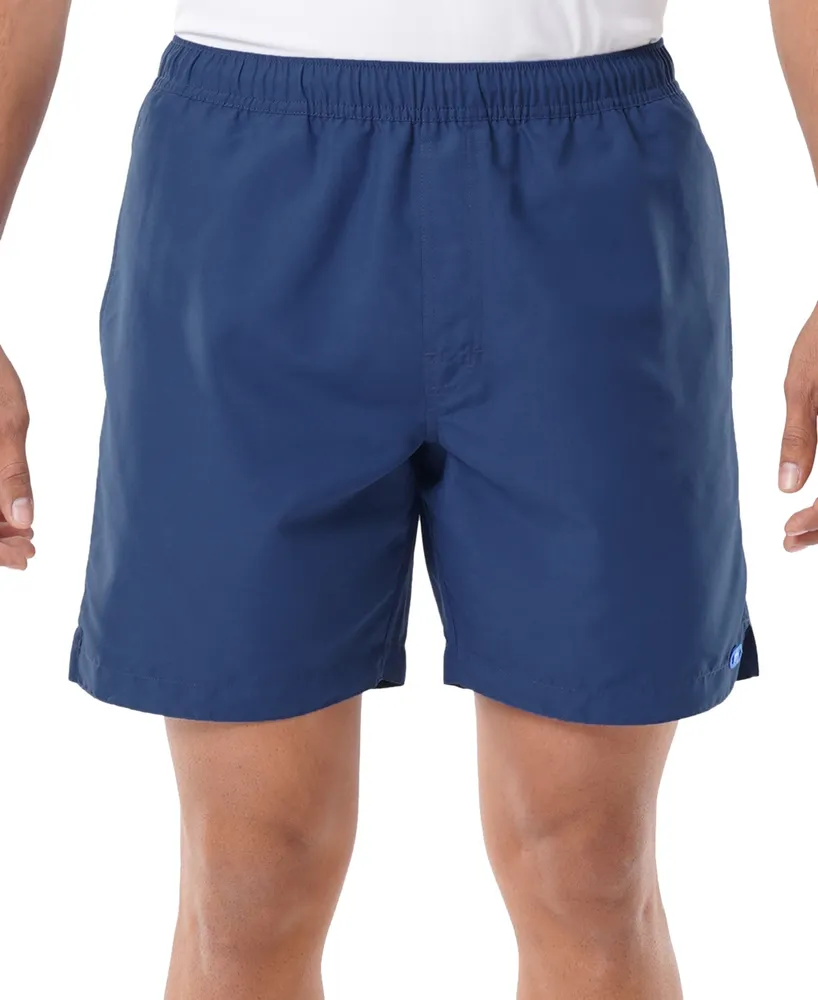 Guy Harvey Men's Tonal Print Volley Swim Trunks