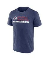 Men's Fanatics Heather Navy Colorado Avalanche Playmaker T-shirt