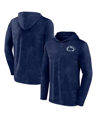 Men's Fanatics Navy Penn State Nittany Lions Camo Hoodie Long Sleeve T-shirt