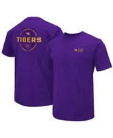 Men's Colosseum Purple Lsu Tigers Oht Military-Inspired Appreciation T-shirt