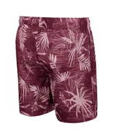 Men's Colosseum Maroon Montana Grizzlies What Else is New Swim Shorts