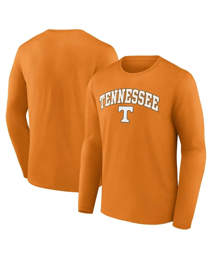 Men's Fanatics Tennessee Orange Volunteers Campus Long Sleeve T-shirt