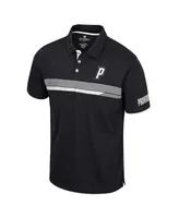 Men's Colosseum Black Providence Friars No Problemo Polo Shirt