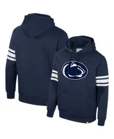 Men's Colosseum Navy Penn State Nittany Lions Saluting Pullover Hoodie